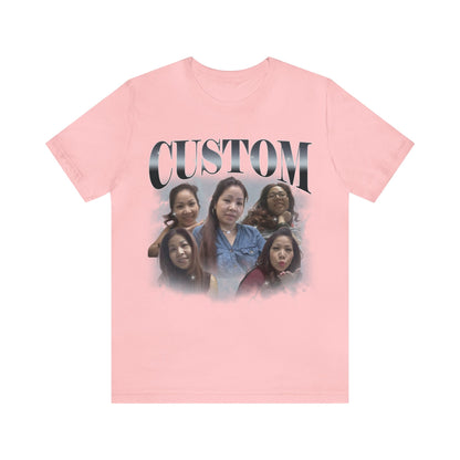 Custom Your Own Bootleg Tee, Retro Custom Bootleg Rap Tee, Custom Your Photo, Insert Your Design, Vintage Graphic 90s Tshirt, T1375