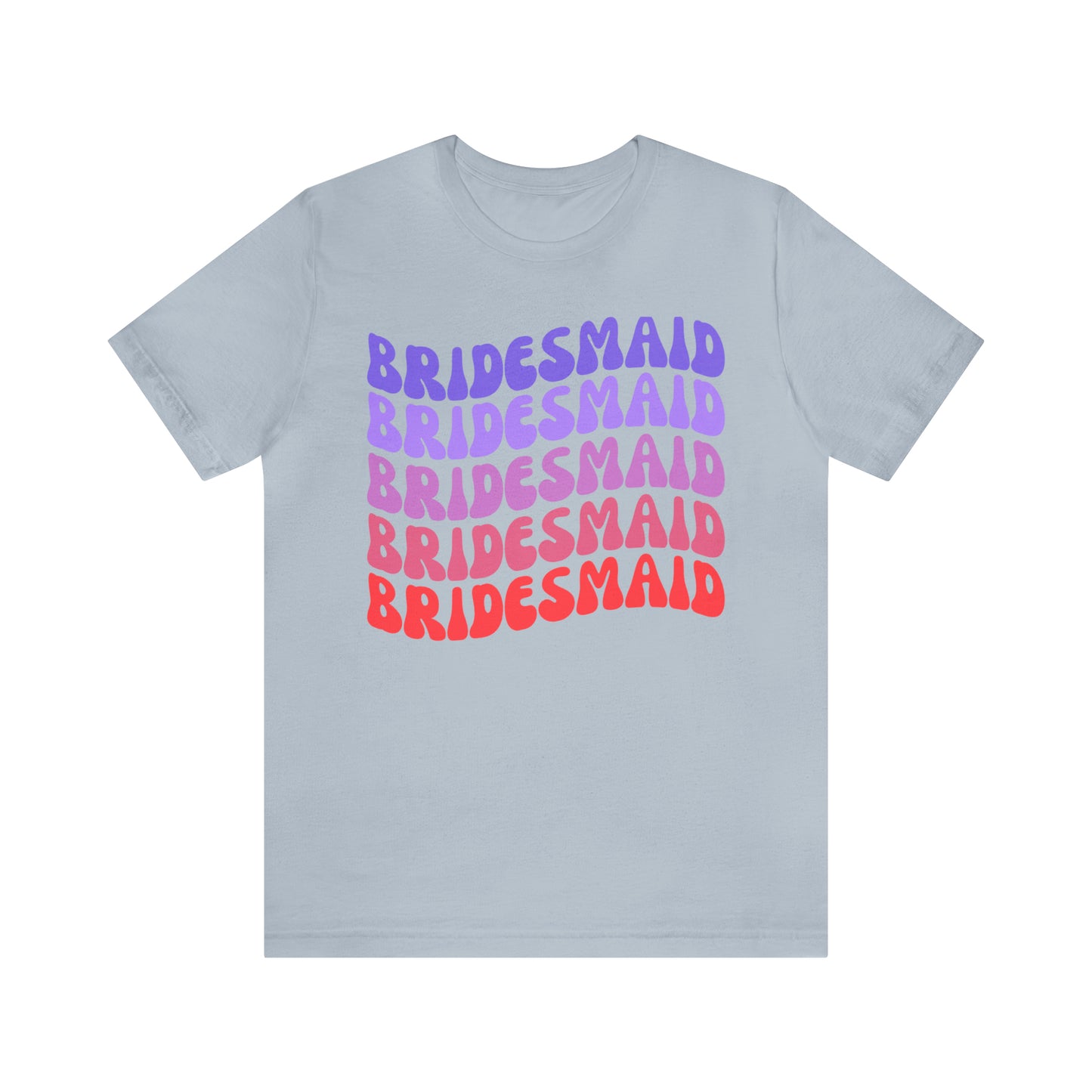 Retro Bridesmaid TShirt, Bridesmaid Shirt for Women, T286