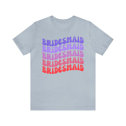 Retro Bridesmaid TShirt, Bridesmaid Shirt for Women, T286