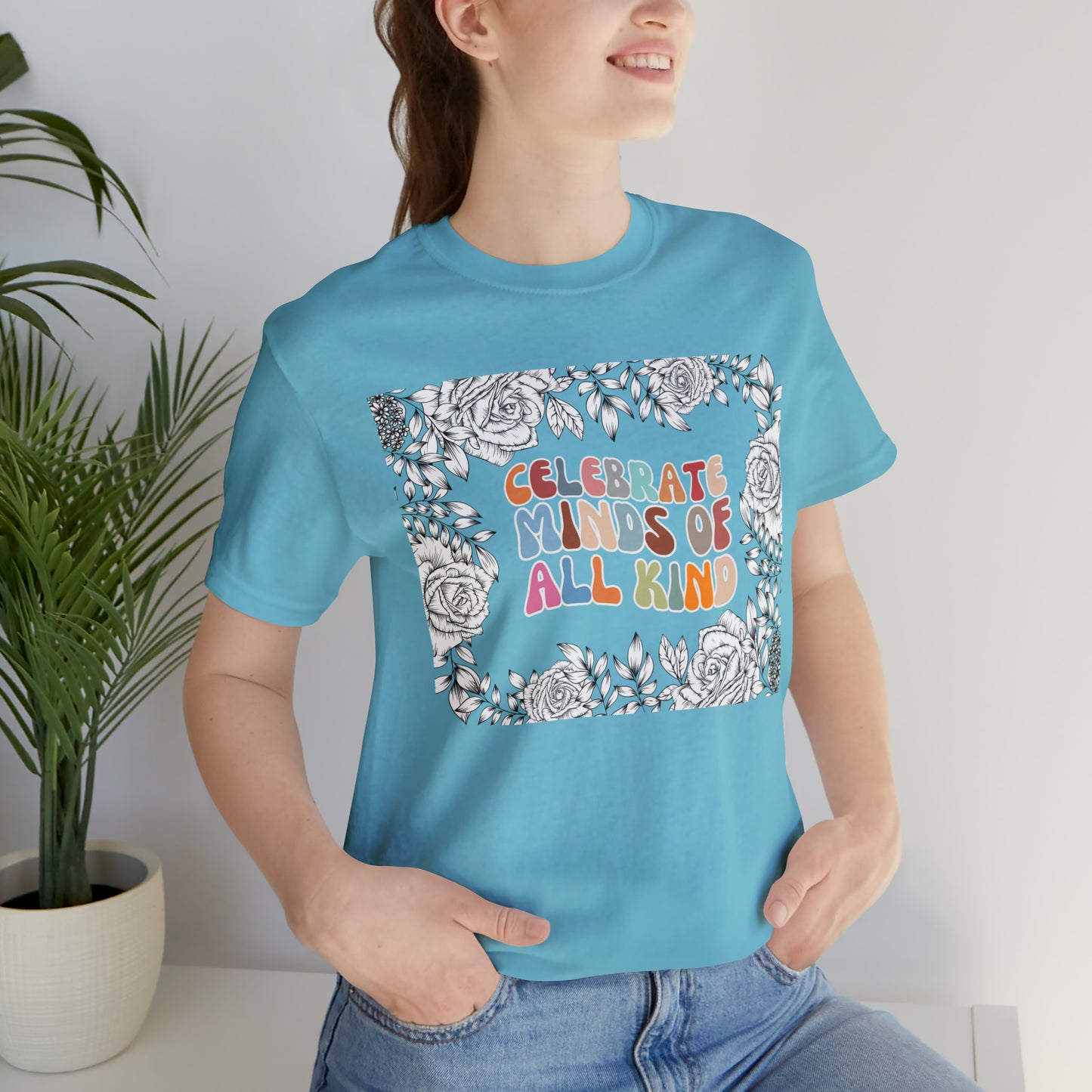 Autism Awareness Shirt, Celebrate Minds of All Kinds Shirts, Autism Acceptance Gift for Special, T373