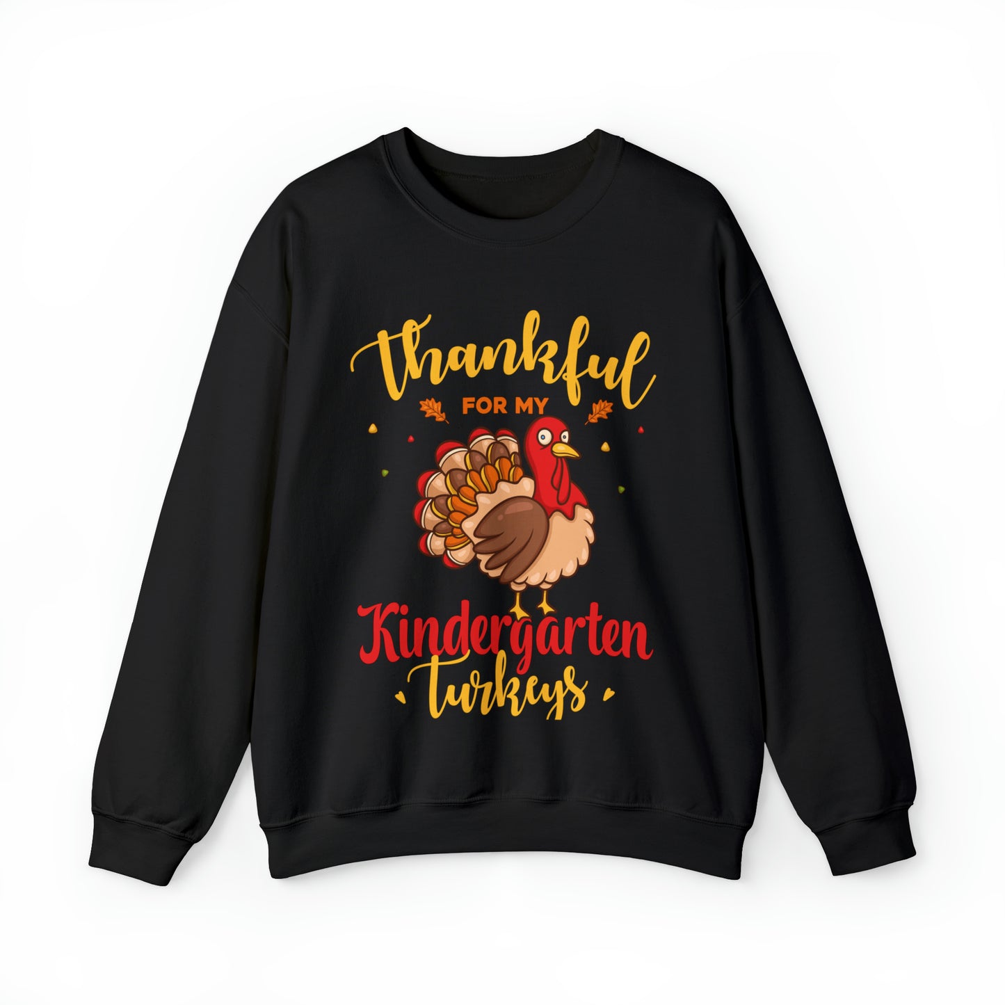 Thankful For My Kindergarten Turkey Sweatshirt, Thanksgiving Dinner Sweatshirt, Family Thanksgiving Shirt, Thanksgiving Turkey Shirt, S860