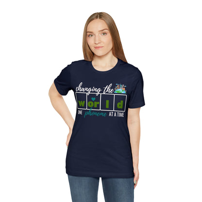 Kindergarten Teacher Shirt, Dyslexia Teacher Shirt, Teach Kids to Read Shirt, Changing The World One Phoneme At A Time Shirt, T240