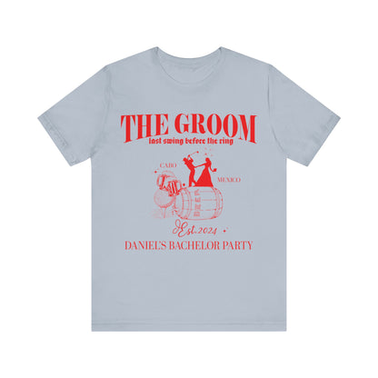 The Groom Bachelor Party Shirts, Groomsmen Shirt, Custom Bachelor Party Gifts, Group Bachelor Shirt, Golf Bachelor Party Shirt, 12 T1605