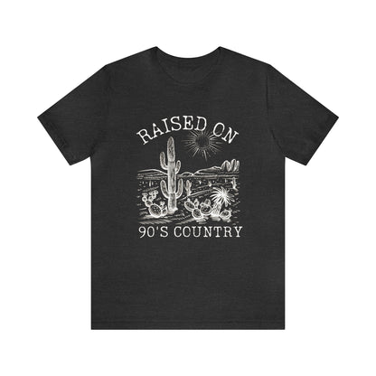 Raised On 90's Country Shirt, Country Music Shirt, Cowgirl Shirt, T237