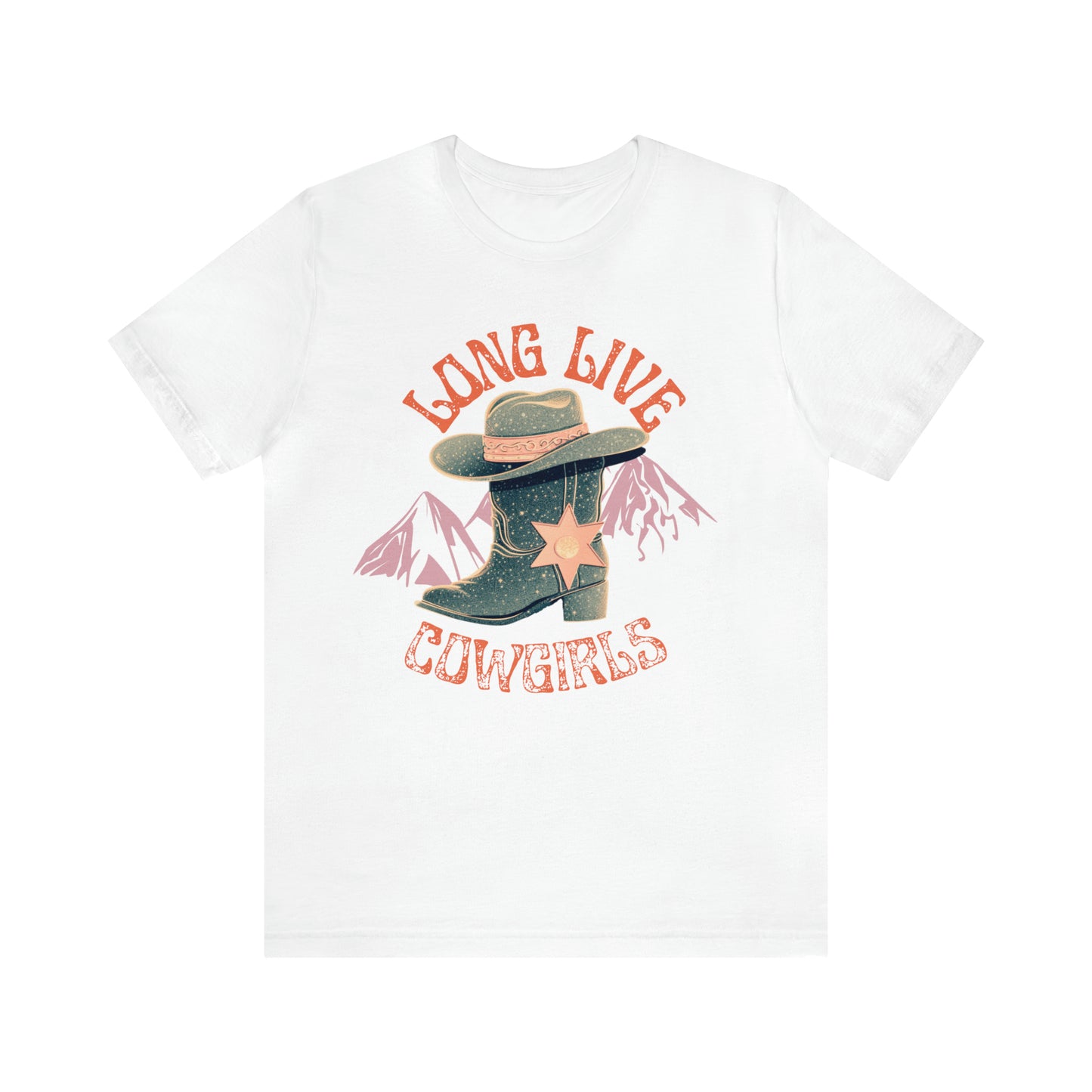 Cowgirl Boots Shirt, Long Live Cowgirls Shirt, Western Rodeo Shirt, Cowgirl Shirt, Wild Western Graphic Shirt, Boho Shirt, T234