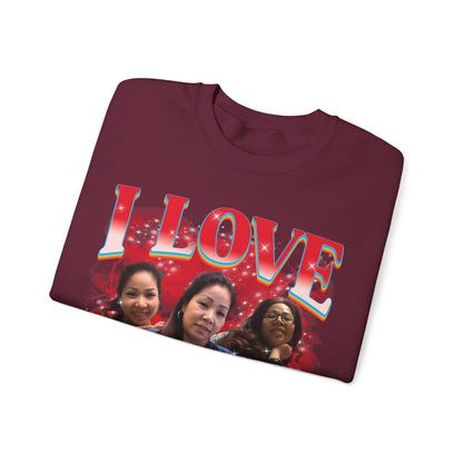 Custom Bootleg Rap Tee, I Love My Wife Sweatshirt, Custom Wife Photo Sweatshirt, Vintage Graphic 90s Tshirt Valentine's Shirt Gift, S1347 UK