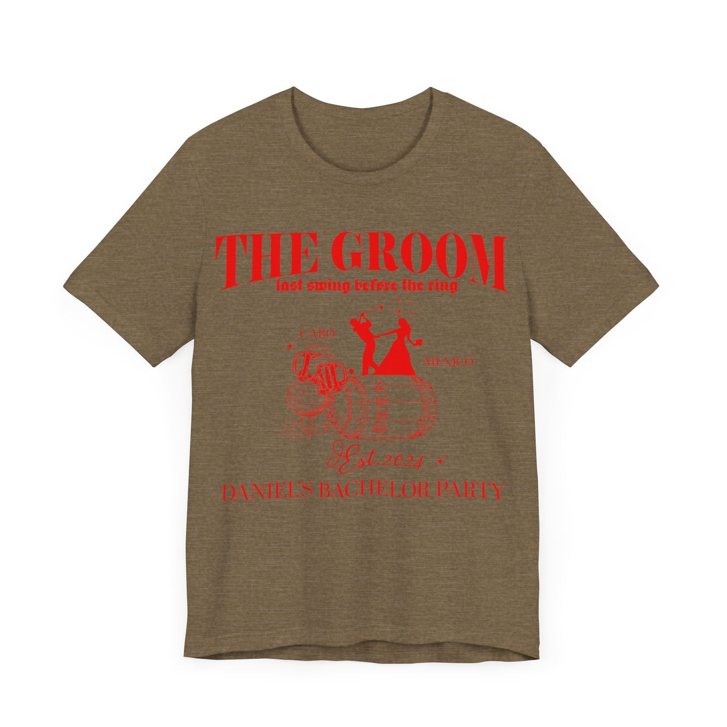 The Groom Bachelor Party Shirts, Groomsmen Shirt, Custom Bachelor Party Gifts, Group Bachelor Shirt, Golf Bachelor Party Shirt, 12 T1605