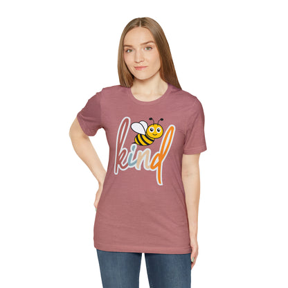 Cute Bee Kind T-Shirt for Boho Birthday Gift, Retro Bee Kind Shirt, Bee Kind TShirt for Her, T366