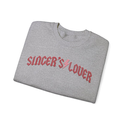 Retro Singer's Lover Sweatshirt, Valentine's Day Sweatshirt, Pink Valentines Day Teacher Shirts, Valentine for Teacher's Lover Gift, S1312