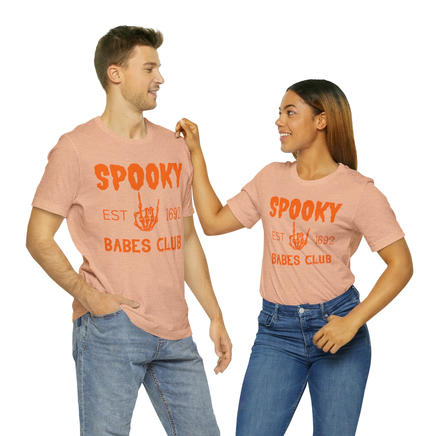 Spooky Skeleton Halloween Shirt, Fall Shirts for Women, Vintage Halloweem Sweatshirt, T599