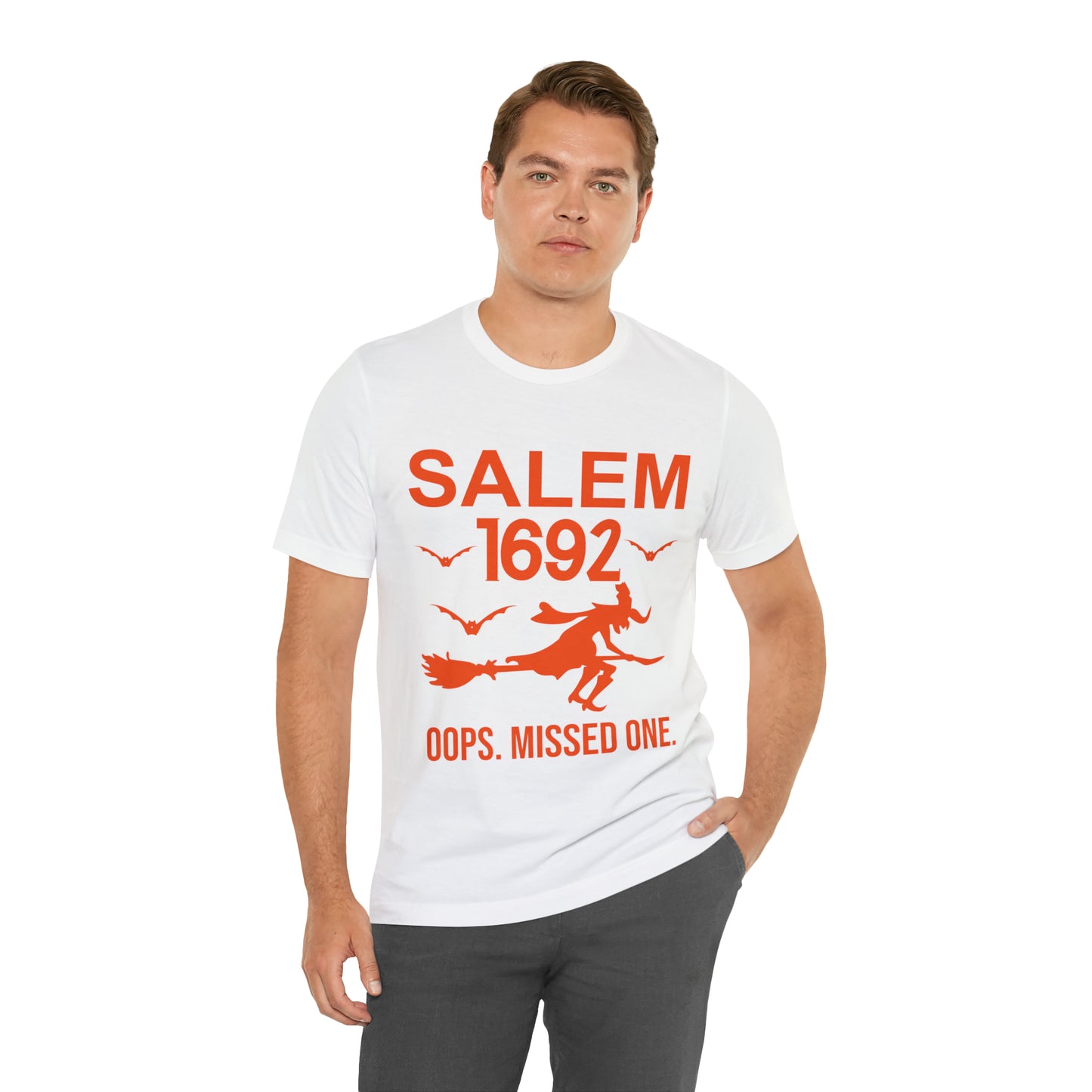 They Missed One Salem Witch Shirt 1692, Halloween Gift TShirt, Spooky Season Halloween Costume Shirt, T538