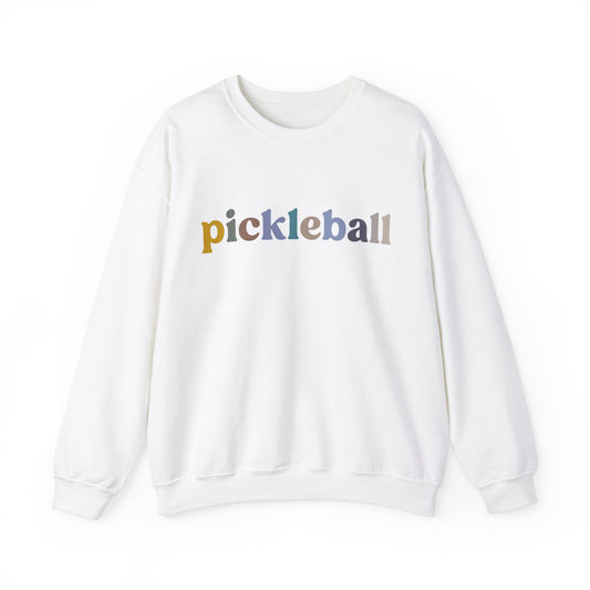 Pickleball Sweatshirt, Cute Pickleball Sweatshirt for Wife, Retro Pickleball Gift for Pickleball Lover, Cute Paddleball Sweatshirt, S1127
