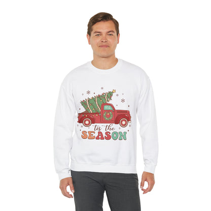 Christmas Tis The Season Sweatshirt, Merry Christmas Shirt, Christmas Tree Sweater, Christmas Tree shirt, Christmas Cake Sweatshirt, S889