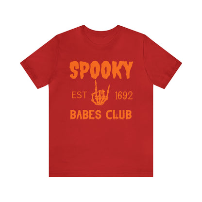 Spooky Skeleton Halloween Shirt, Fall Shirts for Women, Vintage Halloweem Sweatshirt, T599