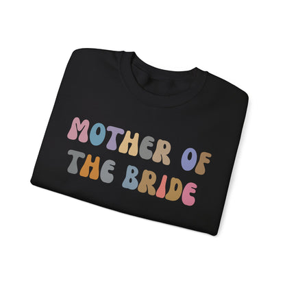 Mother of the Bride Sweatshirt, Cute Wedding Gift from Daughter, Engagement Gift, Retro Wedding Gift for Mom, Bridal Party Sweatshirt S1144