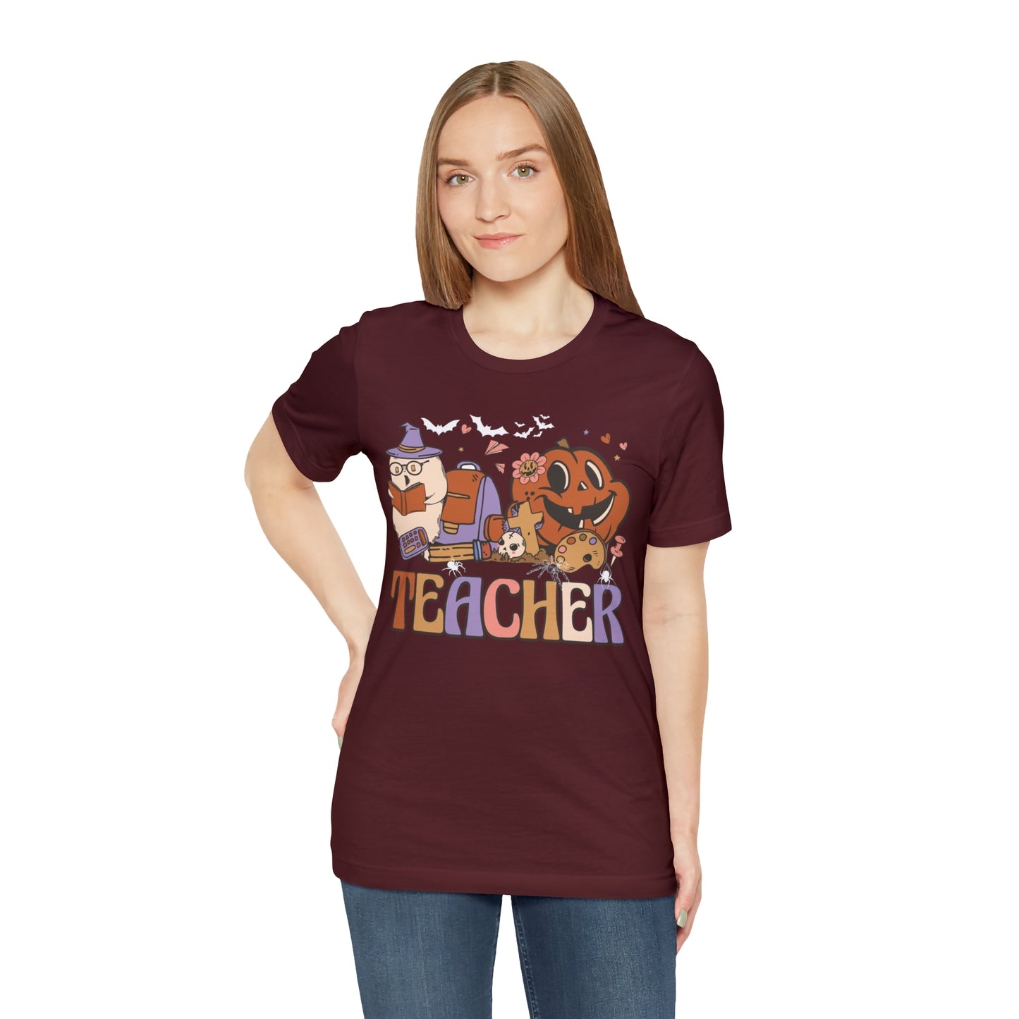 Teacher Shirt, Trick Or Teach Shirt, Spooky Teacher, Teacher Halloween Shirt, Teaching My Boos, Fall Teacher Shirt, T677