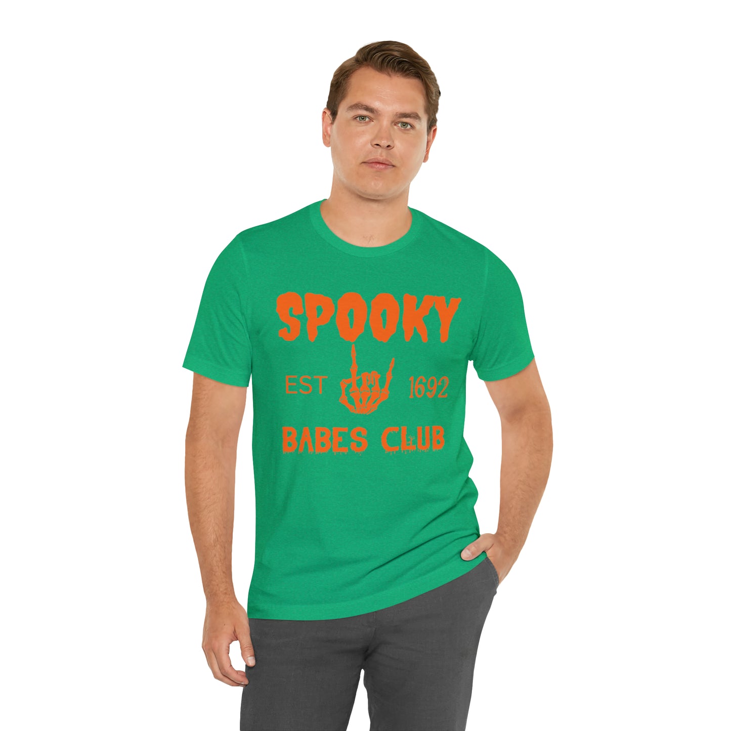 Spooky Skeleton Halloween Shirt, Fall Shirts for Women, Vintage Halloweem Sweatshirt, T599