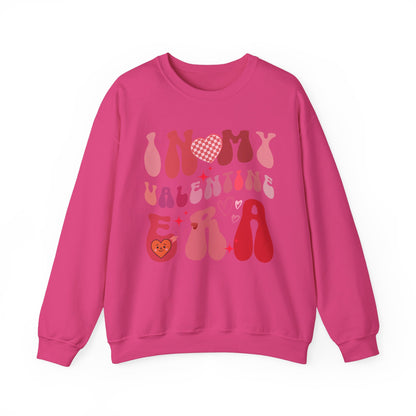In My Valentine Era Sweatshirt, Cute Valentines Era Sweatshirt, Gift for Girlfriend, Happy Valentine's Day Sweatshirt, Wife Gift, SW1285