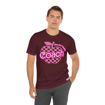 Mental Health Coach shirt, Pink Sport Coach Shirt, Colorful Coaching shirt, 90s Cheer Coach shirt, Back To School Shirt, Teacher Gift, T823