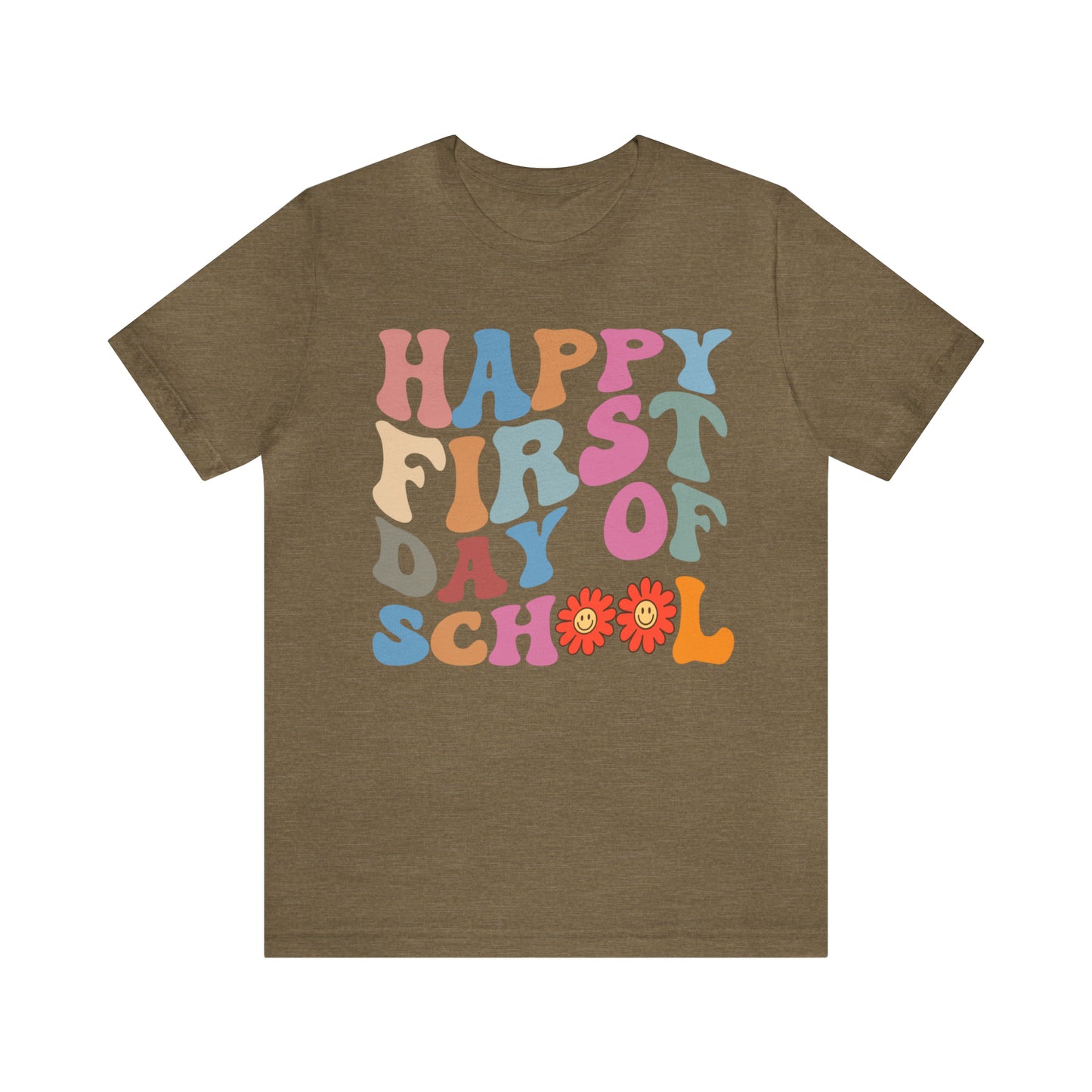 First Day of Class Shirt, Happy First Day Of School Shirt, Back To School Shirt, Retro Teacher Shirt, T502