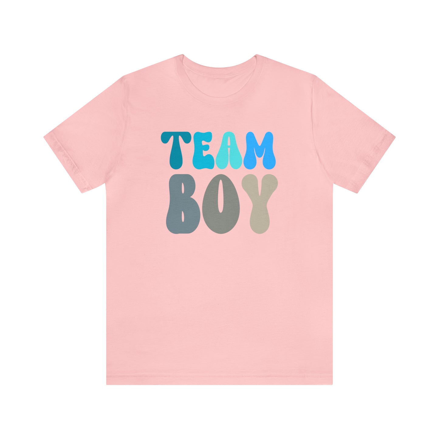 Cute Baby Announcement Shirt for Gender Reveal, Team Boy Shirt for Gender Reveal, Gender Announcement Gift for Her, T398