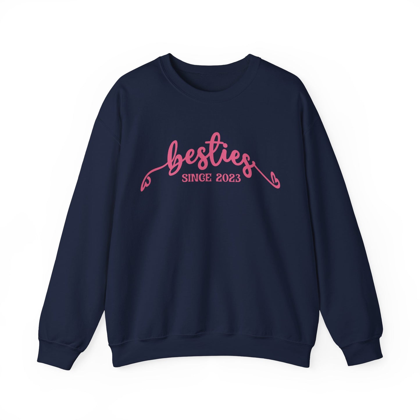 Personalized Best Friends Sweatshirt, Custom Bestie Sweatshirt, Matching Gift for Besties, BFF Shirt for Women, Friendship Gift, S1571