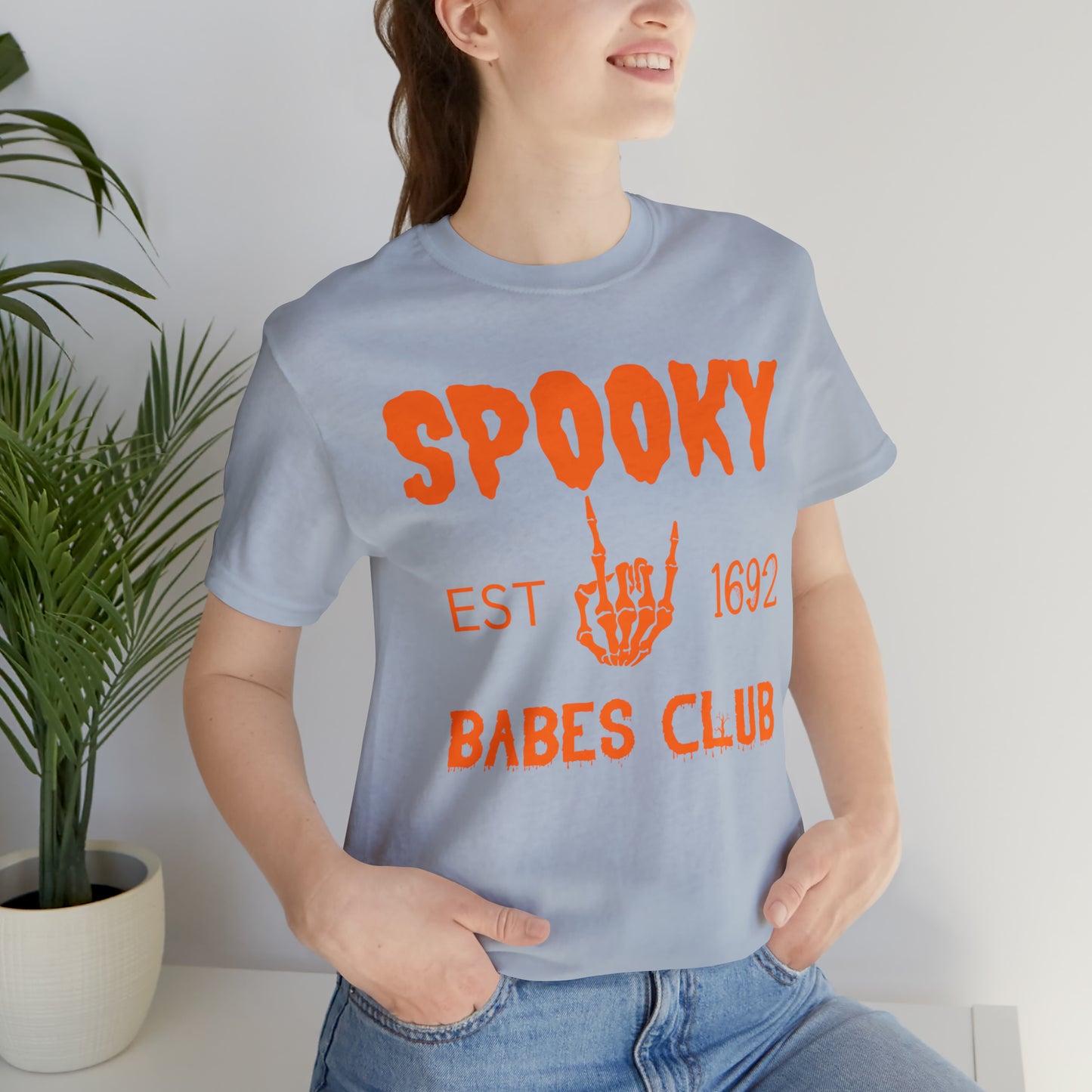 Spooky Skeleton Halloween Shirt, Fall Shirts for Women, Vintage Halloweem Sweatshirt, T599