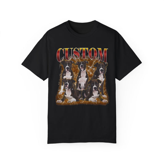 Retro Custom Bootleg Rap Tee, Bootleg Rap Tee Dog, Vintage Graphic Tee, Custom Cat Shirt Cat Mom Shirt Cat Dad Shirt, Comfort Colors, CC1339