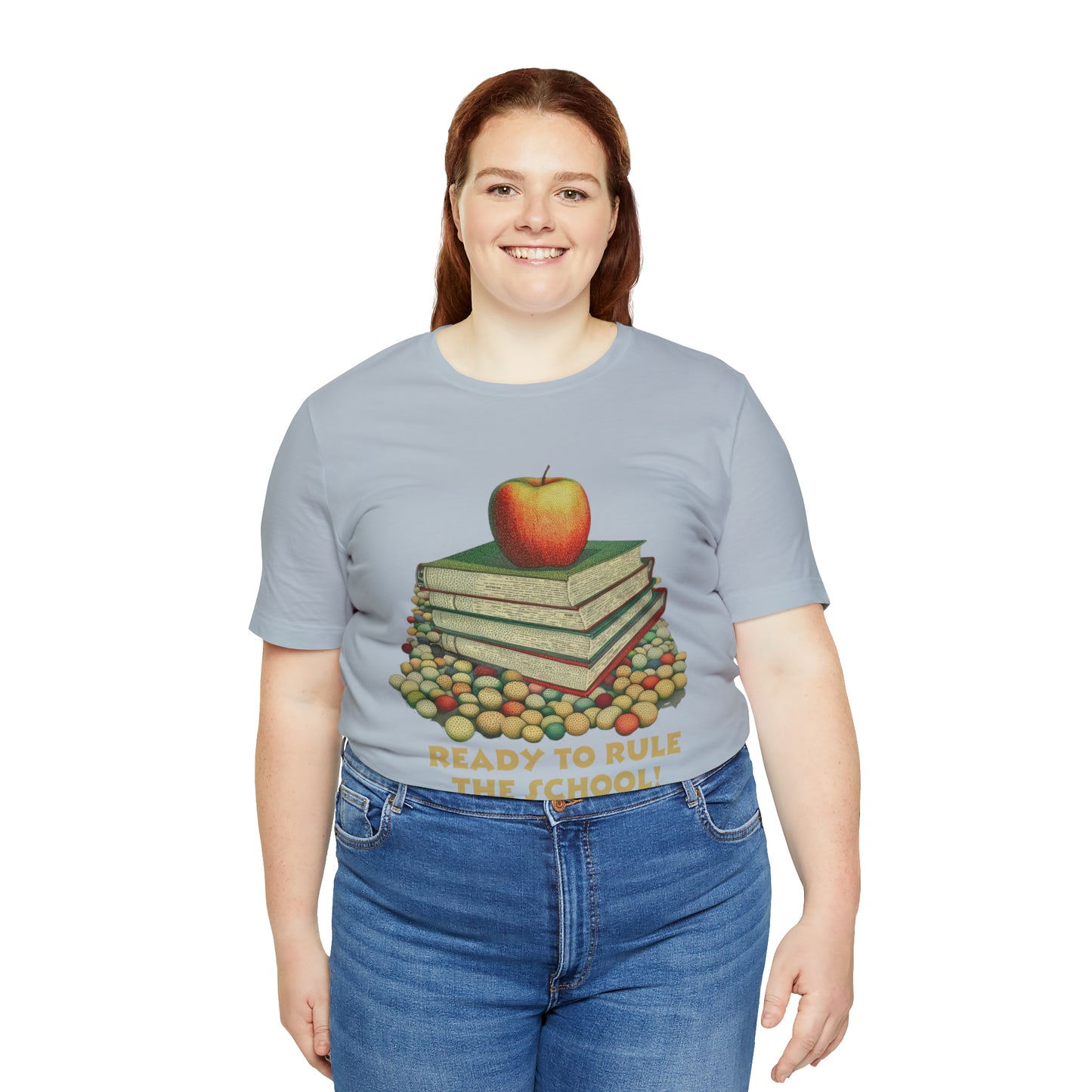 Back to school shirt funny for student - Ready to rule the school, T152