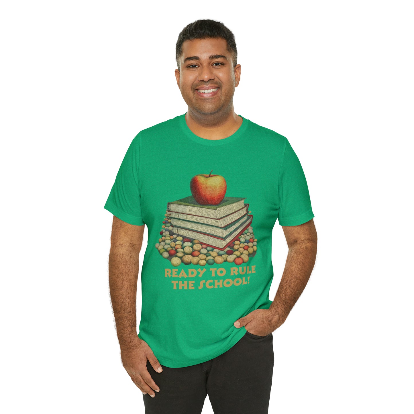 Back to school shirt funny for student - Ready to rule the school, T152