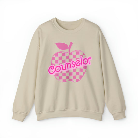 Counselor Sweatshirt, Counselor Appreciation, Counselor Shirts Pink Trendy, School Psychologist Sweatshirt Retro Cute Elementary, S843