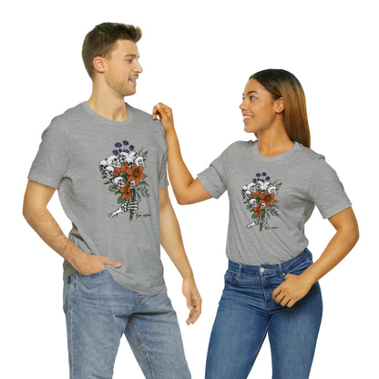 Fall Shirts for Women, Pumpkin Halloween Shirt, Skeleton T Shirt, Pumpkin Tshirt, T532