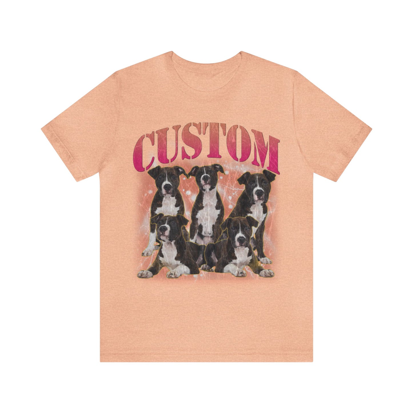 Retro Custom Your Own Bootleg Tee, Custom Cat Bootleg Tee, Custom Dog Bootleg Tee, Custom dog portrait, Vintage Graphic 90s Tshirt, T1393