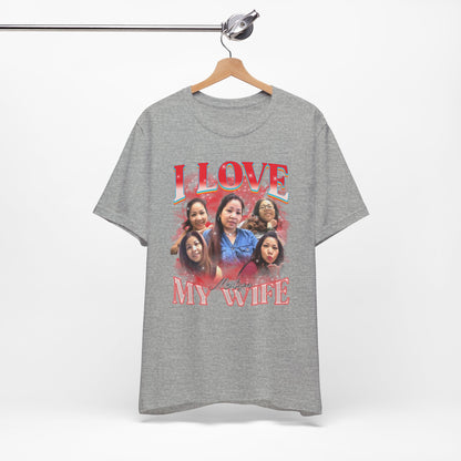 I Love My Wife T-Shirt – Romantic Anniversary Gift for Husband