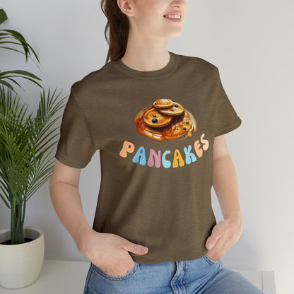 Pancakes Shirt, Pastry Chef Shirt, Baking Mom Shirt, Retro Pancakes Shirt, Pancake Lover Shirt, T272