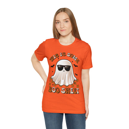 This Is Some Boo Sheet shirt, Boo Sheet Shirt, Spooky Season Tee, Retro Halloween Kids Shirt, Funny Halloween Ghost Shirt, T657