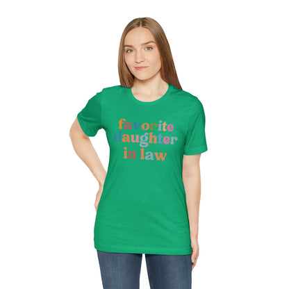 Best DIL Ever Birthday Gift from Mother in Law Gift for Daughter, Favorite Daughter In Law Shirt for Daughter in Law, T425