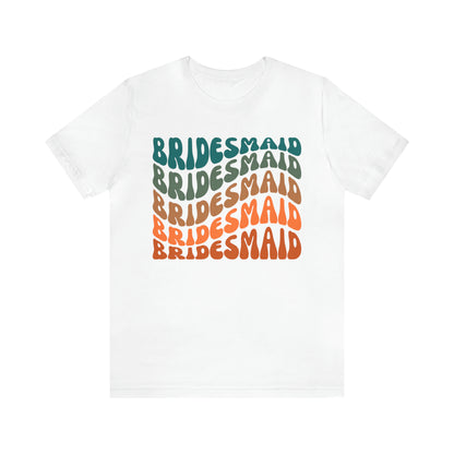 Retro Bridesmaid TShirt, Bridesmaid Shirt for Women, T289