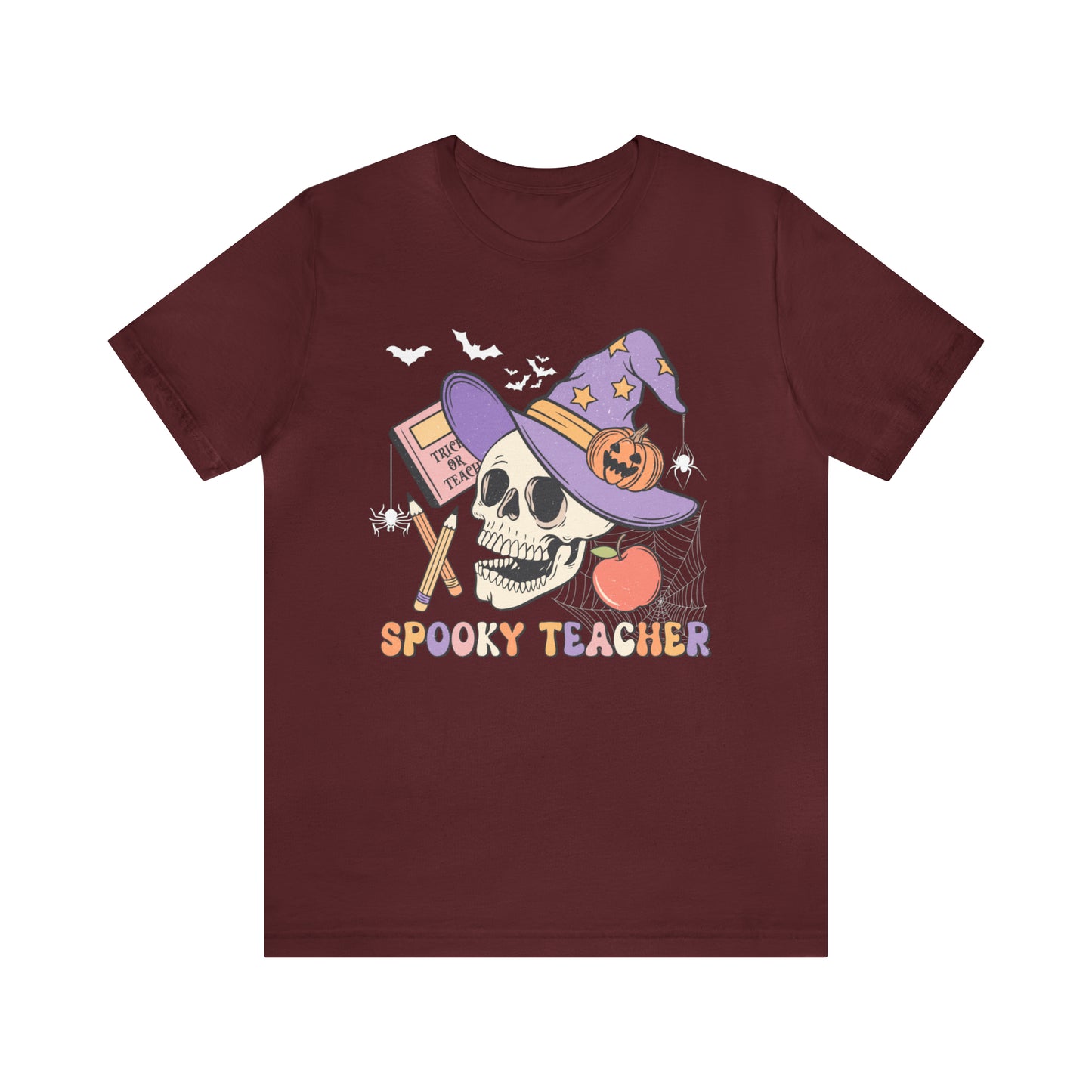 Teacher Shirt, Trick Or Teach Shirt, Spooky Teacher, Teacher Halloween Shirt, Teaching My Boos, Fall Teacher Shirt, T678