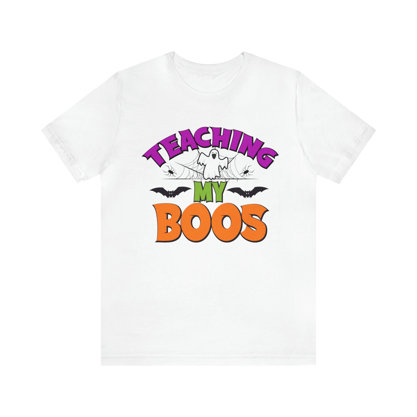 Teaching My Boos Shirt, Spooky Season Tee, Retro Halloween Cowgirl Shirt, Cowgirl Halloween Shirt, Vintage Ghost Shirt, T769