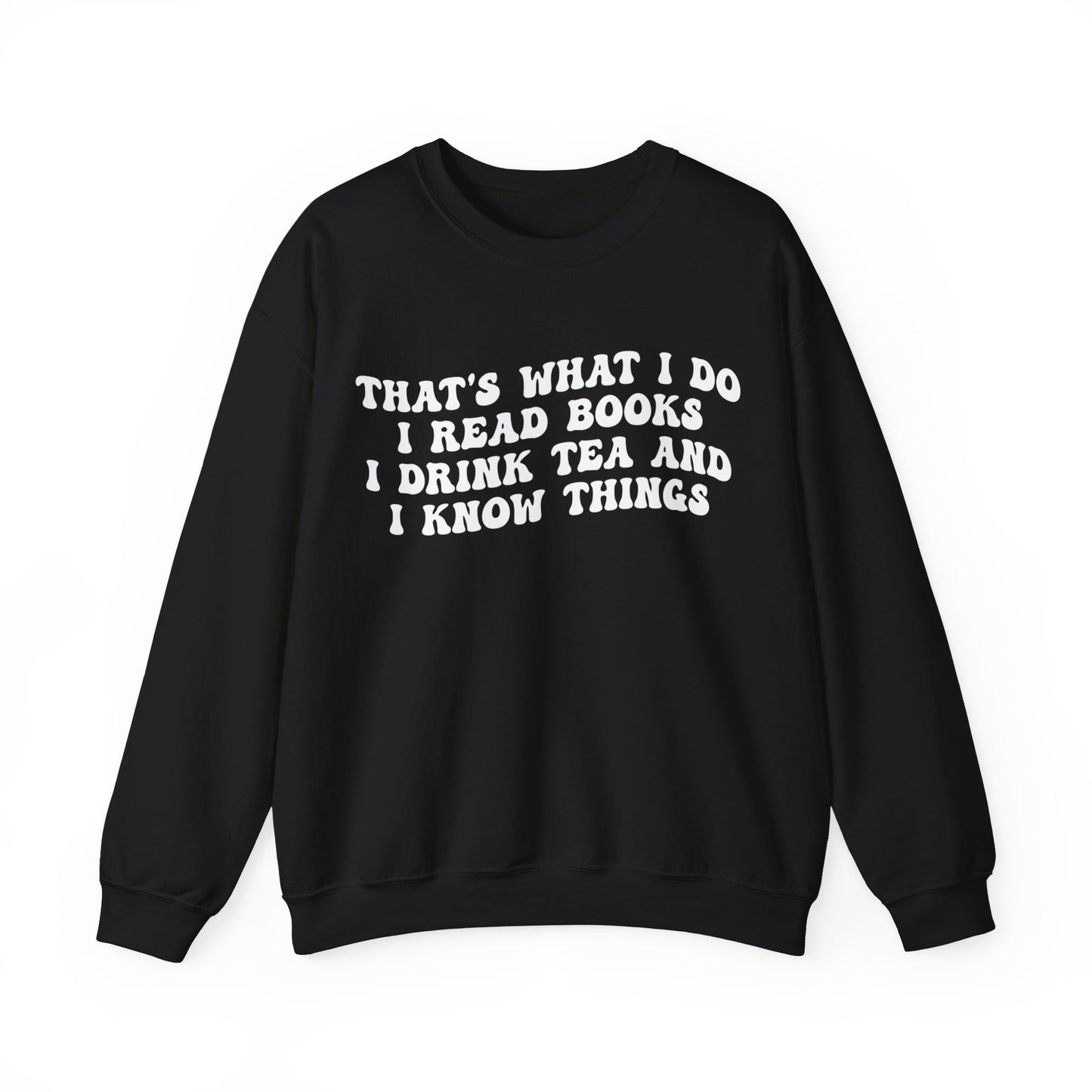 That's What I Do I Read Books Sweatshirt, Librarian Sweatshirt for Teacher, Book Lovers Club Sweatshirt, Book Nerd Sweatshirt, S1242