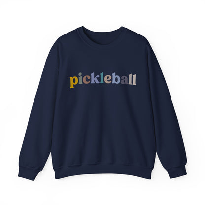 Pickleball Sweatshirt, Cute Pickleball Sweatshirt for Wife, Retro Pickleball Gift for Pickleball Lover, Cute Paddleball Sweatshirt, S1127