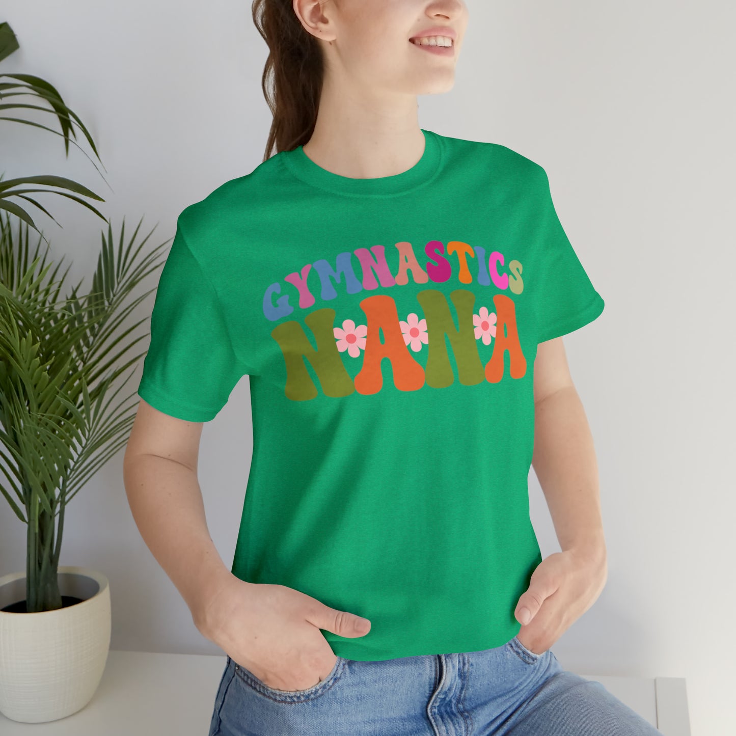 Retro Gymnastic Nana Shirt, Gymnastic Nana Shirt, Sports Nana Shirt, Cute Gymnastic Shirt for Nana, Shirt for Nana, T488