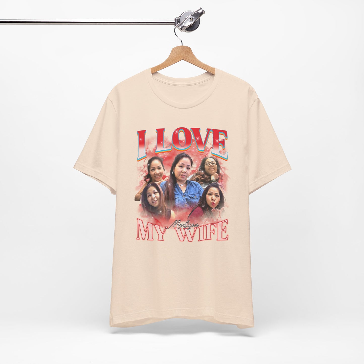 I Love My Wife T-Shirt – Romantic Anniversary Gift for Husband