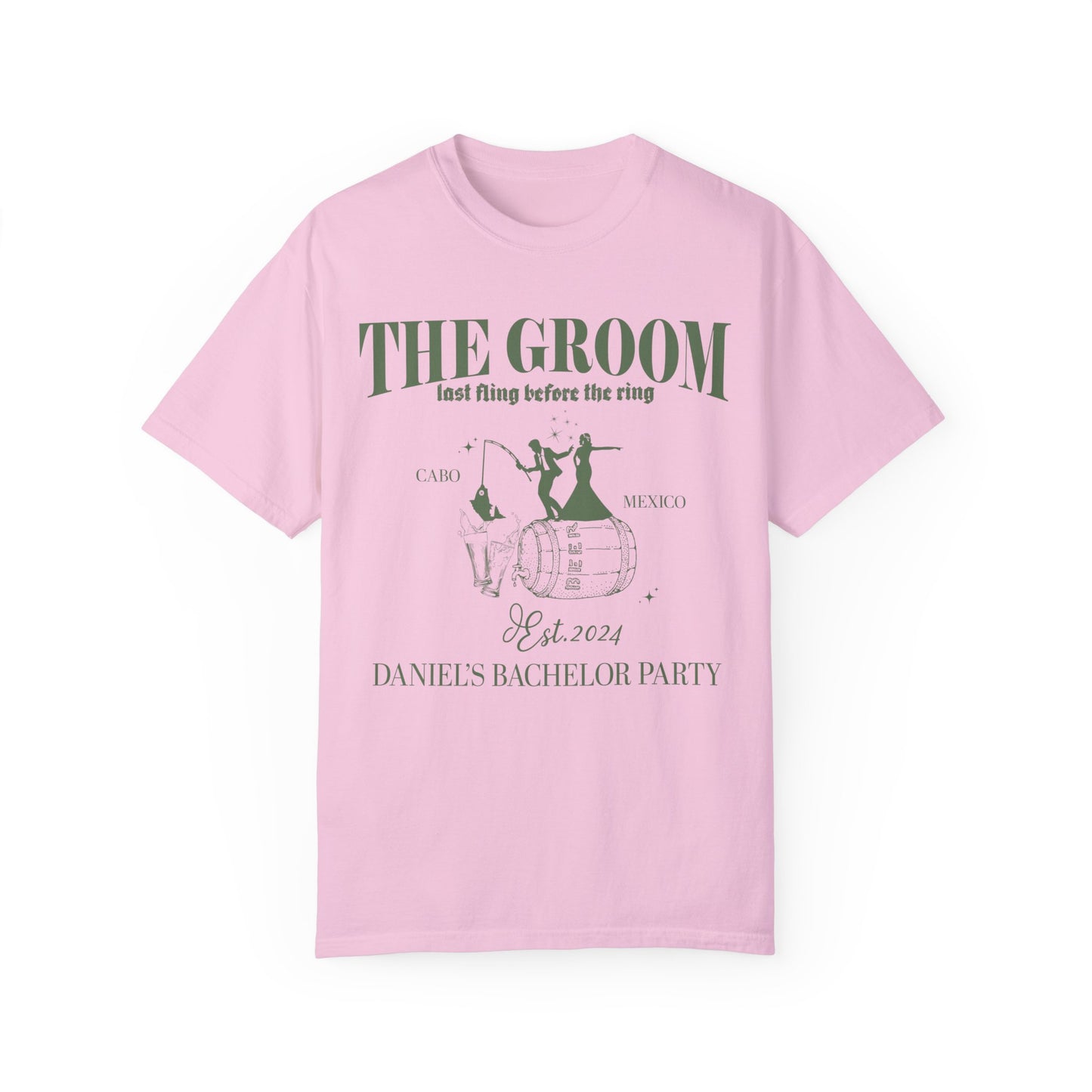 The Groom Bachelor Party Shirts, Last Fling Before The Ring Groom Shirt, Group Bachelor Shirt, Fishing Bachelor Party Shirt, 20 CC1604