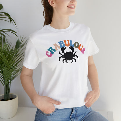 Crab Shirt for Her, Crabulous Shirt, Crab Shirt, Beach Shirt, Summer Vibe Shirt, Crab Hunt Shirt, Sea Life Shirt, Ocean Shirt, T477