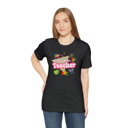 Kindergarten Teacher Shirt, Retro Kinder Crew, Back to school, Teacher Appreciation Teacher Tee Gifts, T551