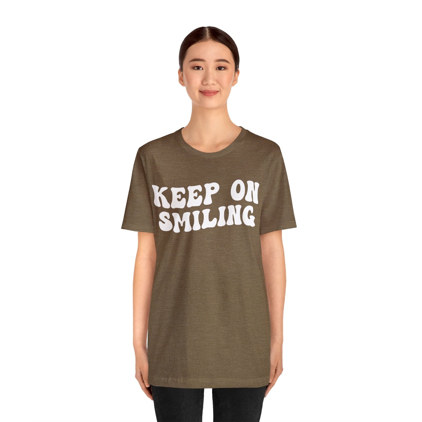 Keep On Smiling Shirt, Encouragement Shirt, Christian Mom Shirt, Positivity Shirt, Be Kind Shirt, Motivational Shirt, T1293