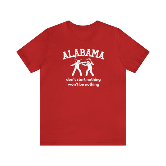 Folding Chair Fight Shirt, Alabama Brawl Shirt, Folding Chair Fight, A Mass Brawl Breaks Out On Alabama T-Shirt, T549