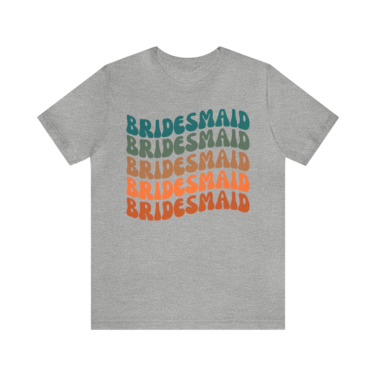 Retro Bridesmaid TShirt, Bridesmaid Shirt for Women, T290